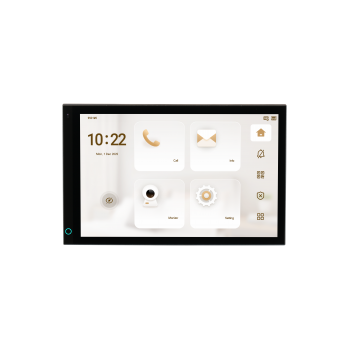 Гібридний IP/4-Wire відеодомофон Dahua DHI-VTH5744A-WP-F (10.1" Wi-Fi)