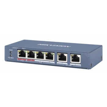 Комутатор Hikvision DS-3E0106HP-E
