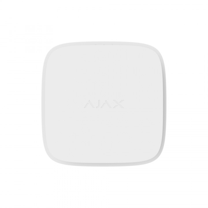 Бездротовий датчик диму, температури та чадного газу Ajax FireProtect 2 SB (Heat/Smoke/CO) білий