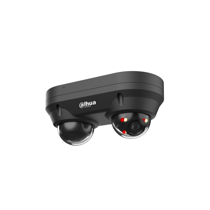 Відеокамера Dahua DH-IPC-HDBW2449F-AS-E2-IL-Black 2x4МП