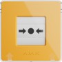 Бездротова програмована кнопка з механізмом скидання Ajax ManualCallPoint (Yellow) Jeweller