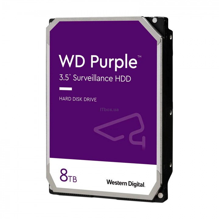 Жорсткий диск Western Digital Purple 8Тб WD85PURZ