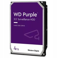 Жорсткий диск 3.5" 4TB Western Digital Purple (WD44PURZ) для систем відеоспостереження