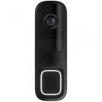 Відеодзвінок Ajax DoorBell чорний