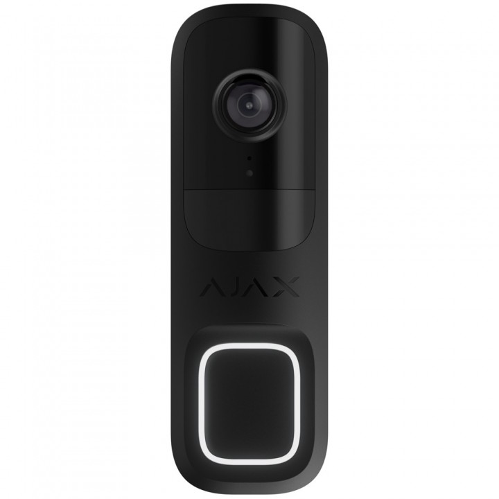 Відеодзвінок Ajax DoorBell чорний