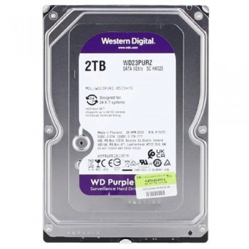 Жорсткий диск Western Digital Purple 2TB 64MB 5400rpm WD23PURZ 3.5 SATA III